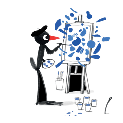 Children's Blog Posts Illustrated Image