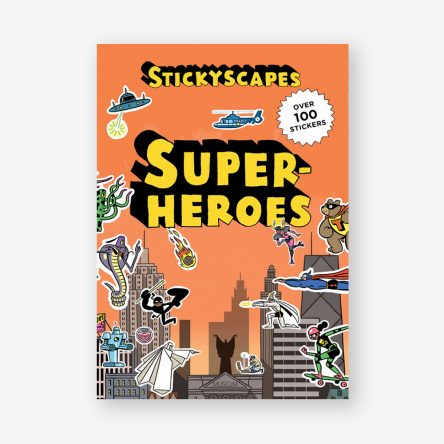 Stickyscapes Superheroes