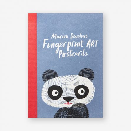Fingerprint Art Postcards