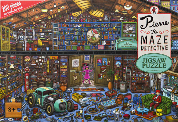 Pierre the Maze Detective Jigsaw Puzzle - Product Thumbnail