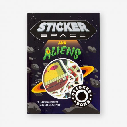 Sticker Space and Aliens