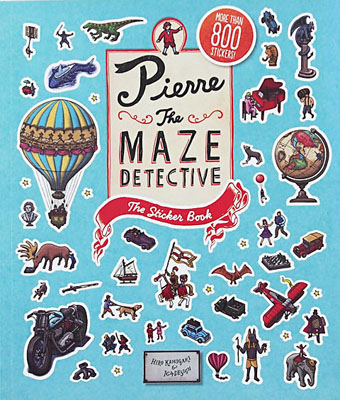 Pierre the Maze Detective: The Sticker Book - Product Thumbnail