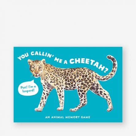 You Callin’ Me a Cheetah? (Psst I’m a Leopard)