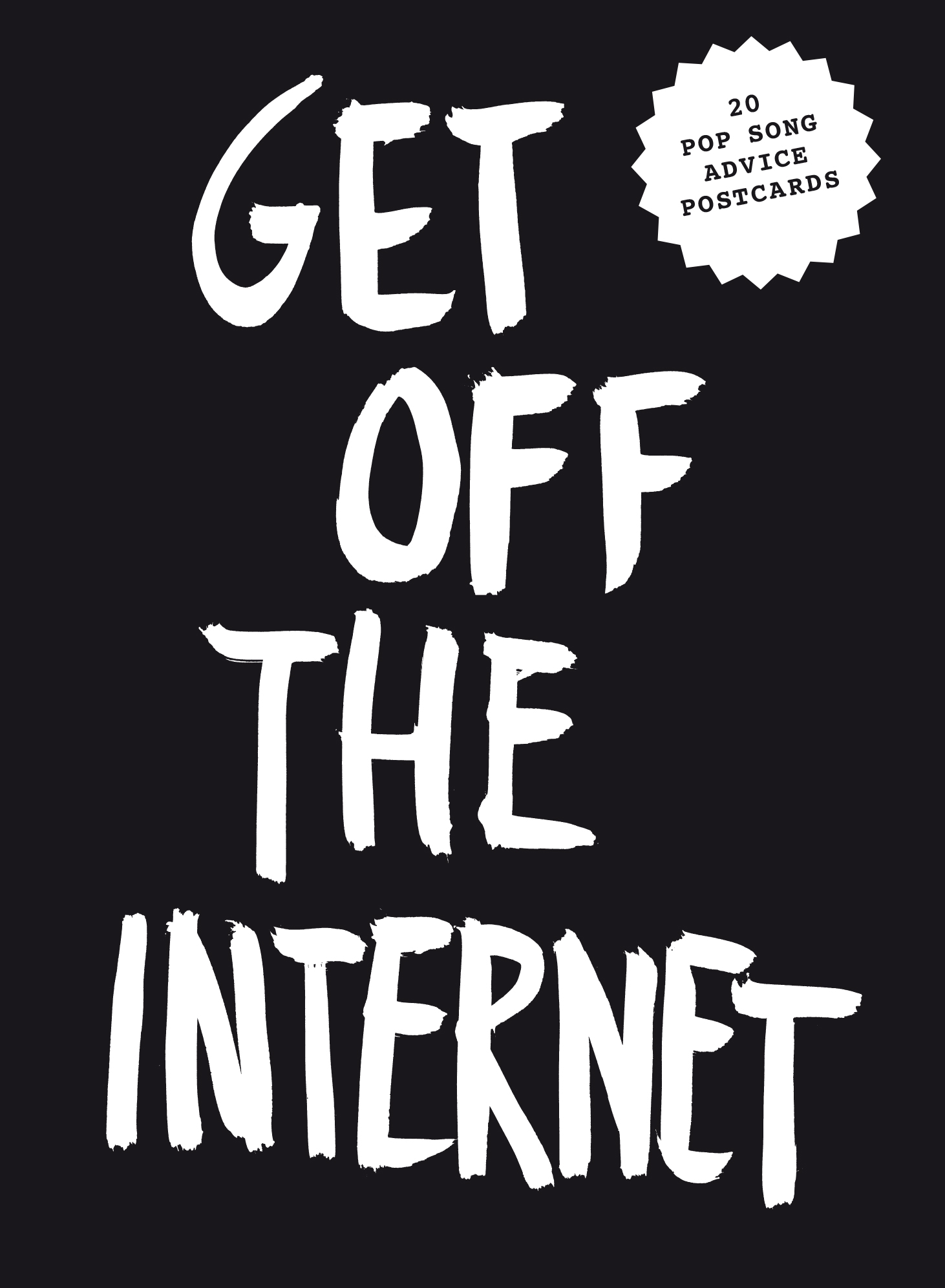 Get off the Internet Postcard Block - Product Thumbnail