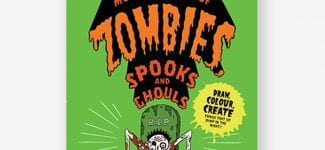 The Monster Book of Zombies book cover