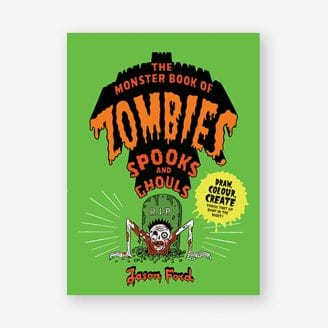 The Monster Book of Zombies book cover