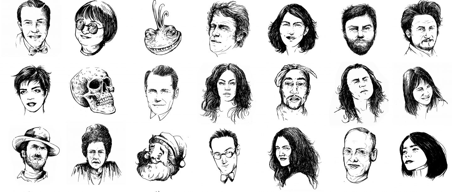 Sophie Mo illustration Movie Quiz Book