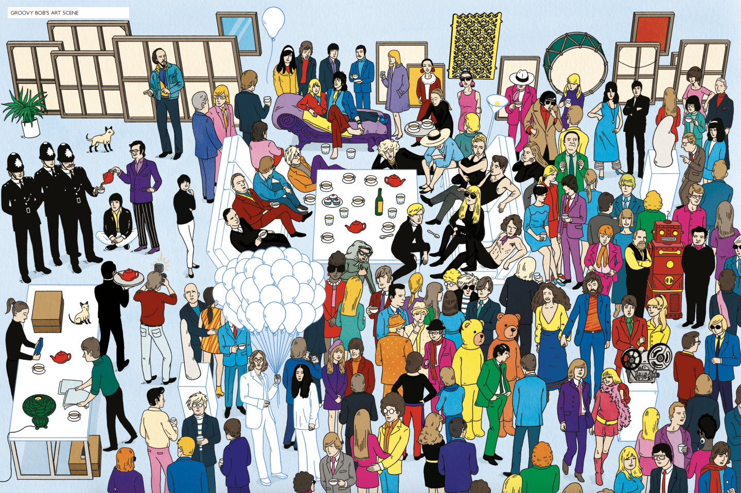 Groovy Bob's Art Scene - Where's Warhol