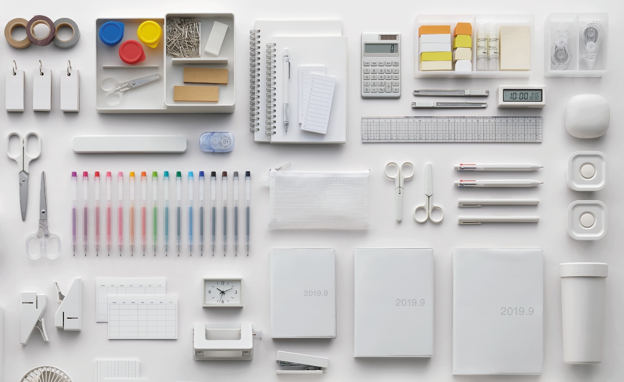 Muji stationery